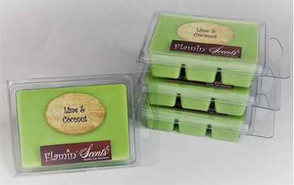Picture of SOY WAX MELTS - LIME & COCONUT