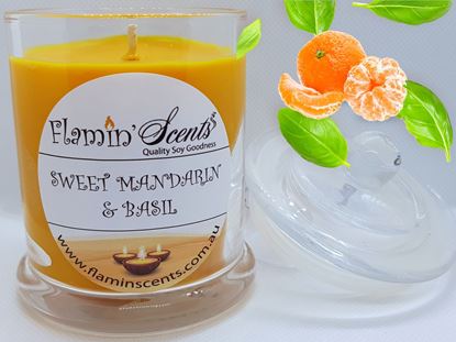 Picture of SWEET MANDARIN & BASIL CANDLE