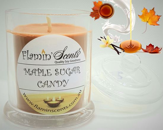Picture of MAPLE SUGAR CANDY CANDLE